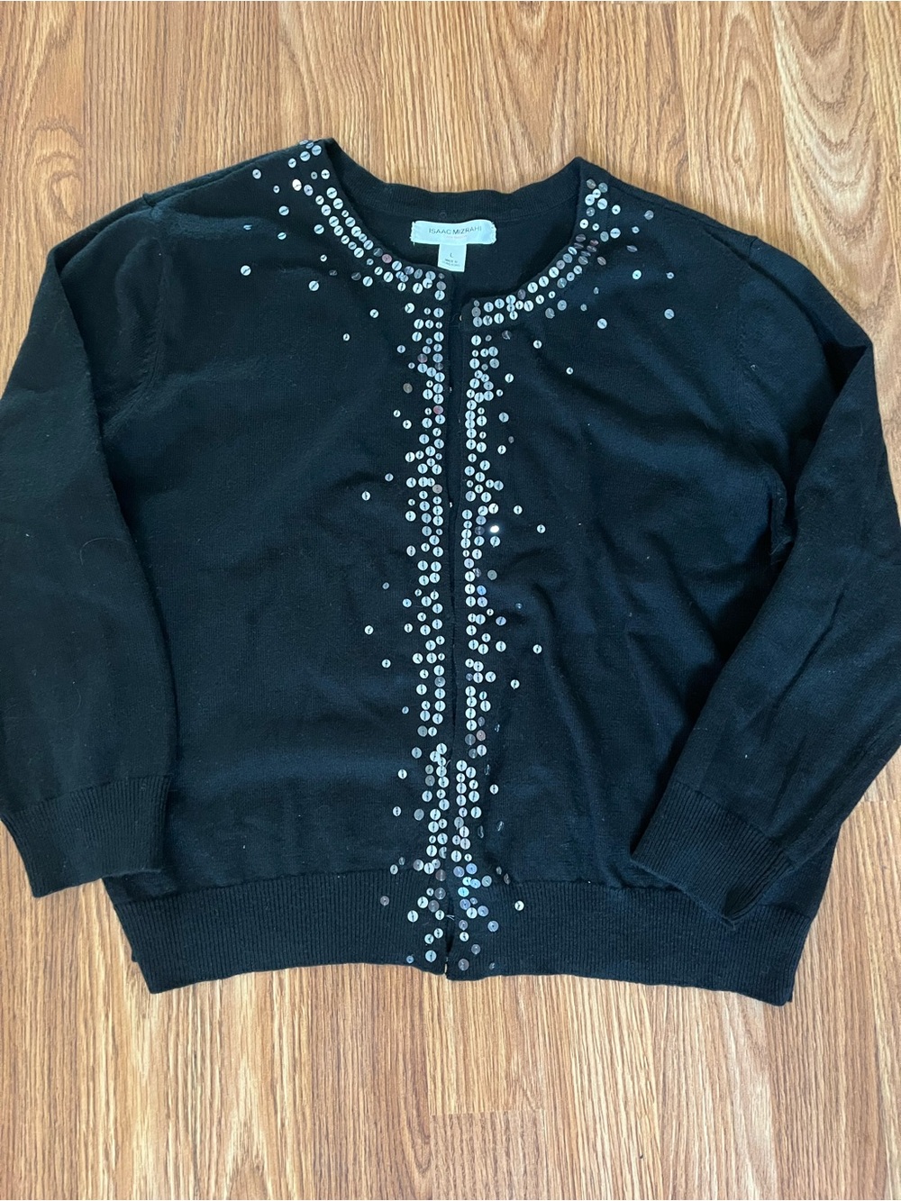 Isaac Mizrahi sequence cardigan Sweater. Size L but fits medium